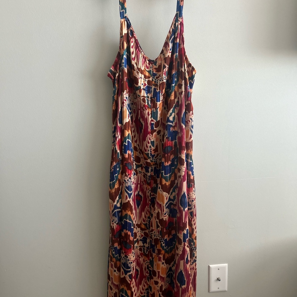 Multicolor unique Sleeveless Maxi Dress - Picture 7 of 10